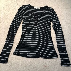 Project Social T lace up long sleeve